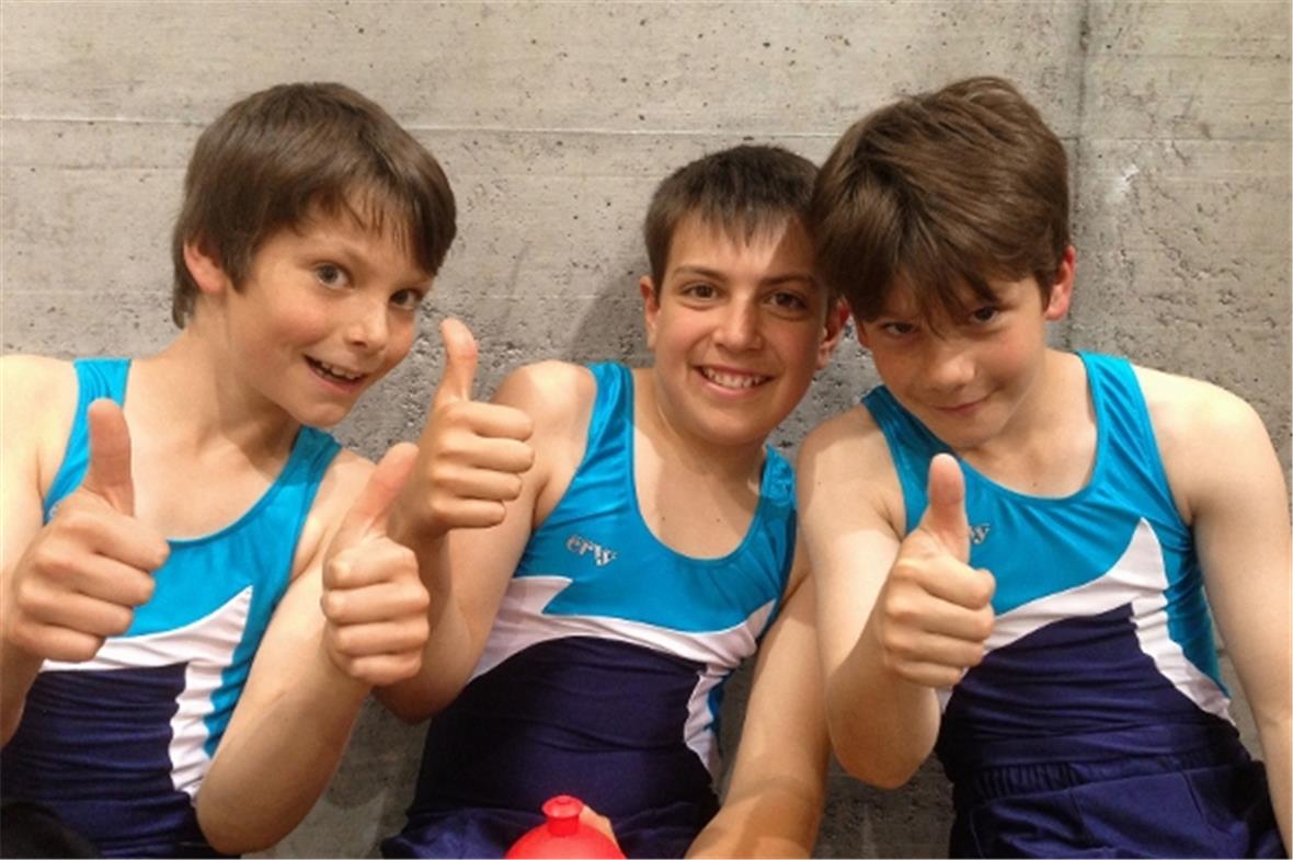 Turner K3: Timon, Jan und Reto.