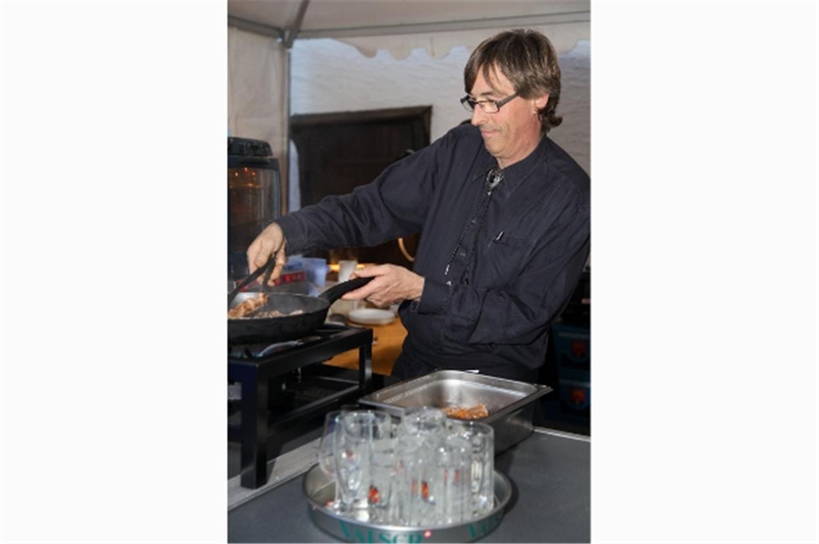 Tury Trachsel in seinem Element.