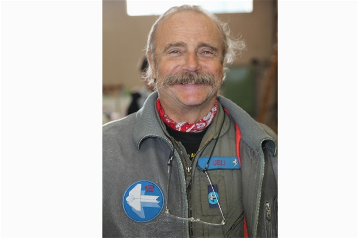 Ueli Leutert, Pilot und Staffel Kommandant