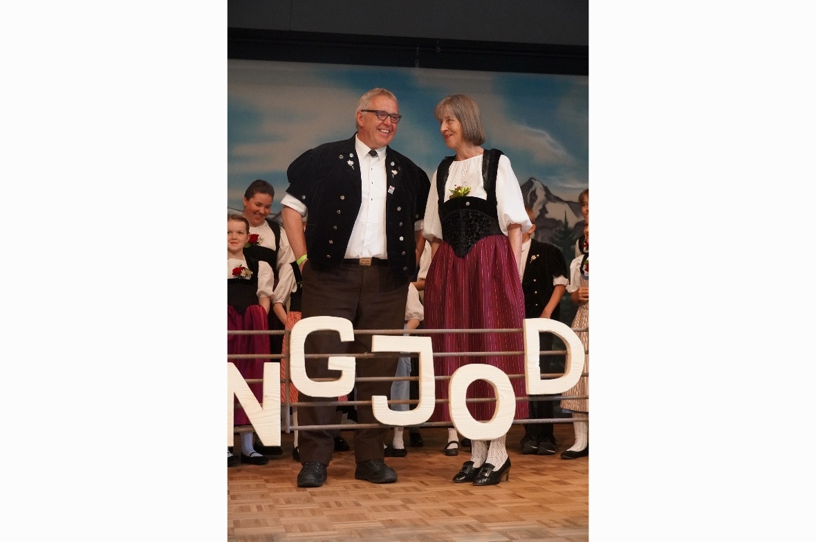 Ueli Moor war erster Dirigent, Käthi Wampfler die erste Präsidentin.