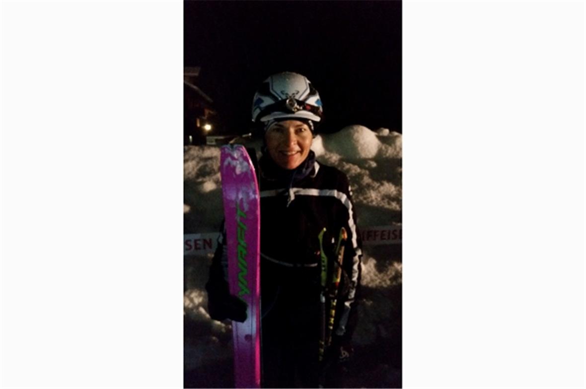 Ultra-Trail-Läuferin Andrea Huser.