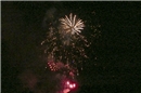 Um 22.30 Uhr wurde am Sternenrain das grosse Feuerwerk von Zweisimmen gezündet…