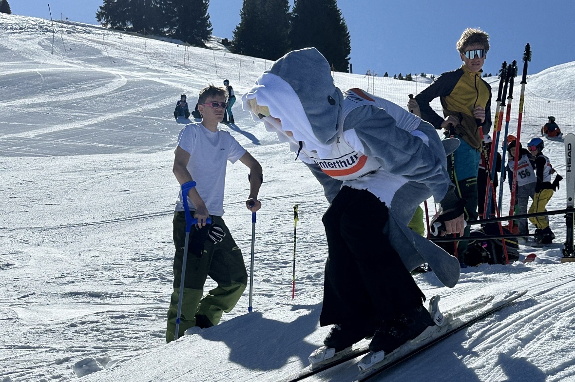 Und so sah es aus, als der «Haifisch» ins Rennen ging.
