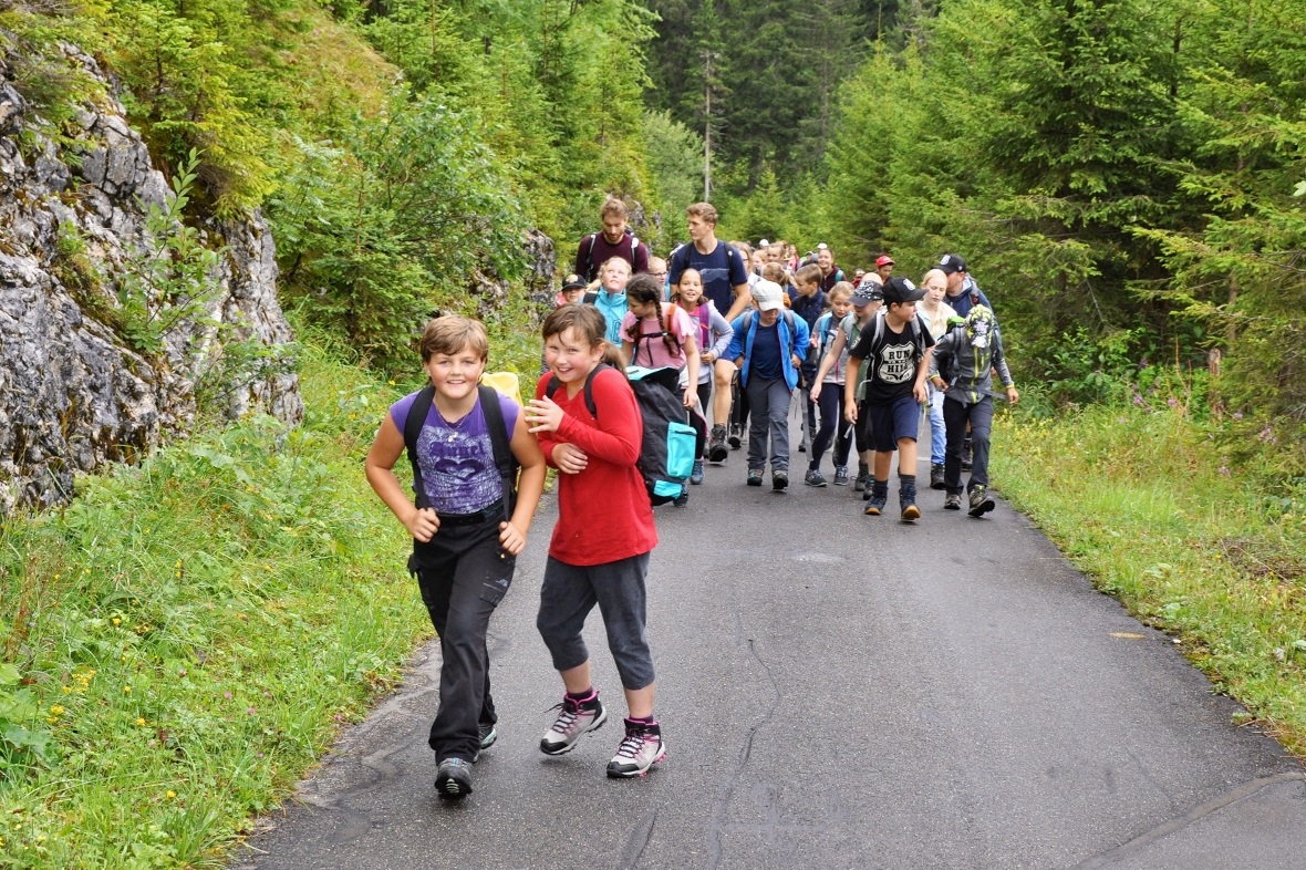 Und weiter gehts, Richtung «Vorders Niderhore».