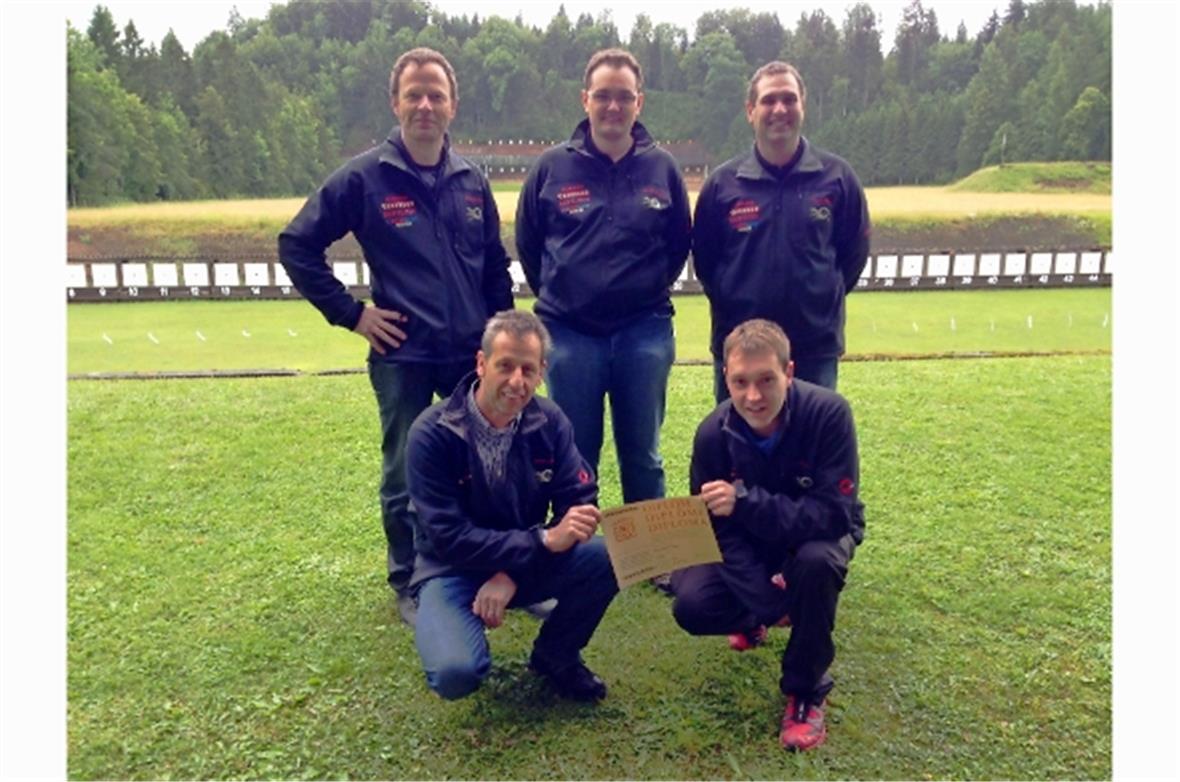 Unsere Gruppe anlässlich des Schweizerischen Gruppenmeisterschafts-Finals 2013.