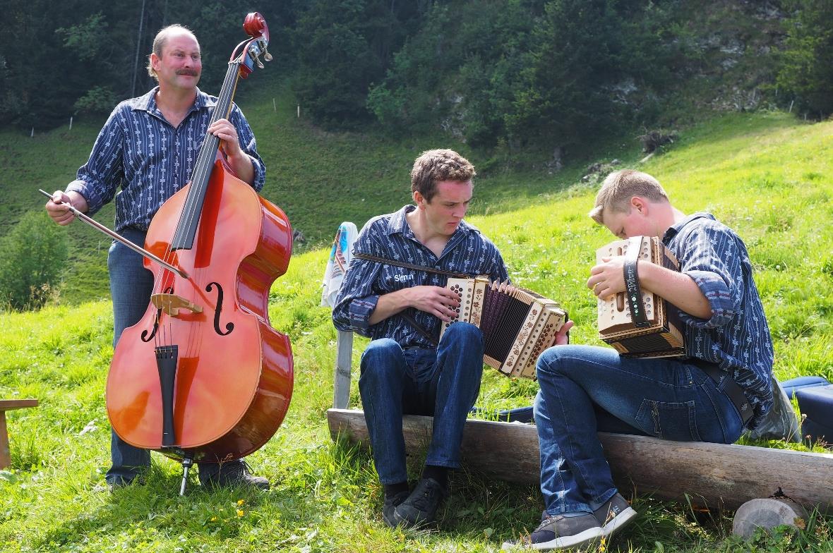 Unterhaltung mit dem Trio «Dubach/Haldi/Teuscher»