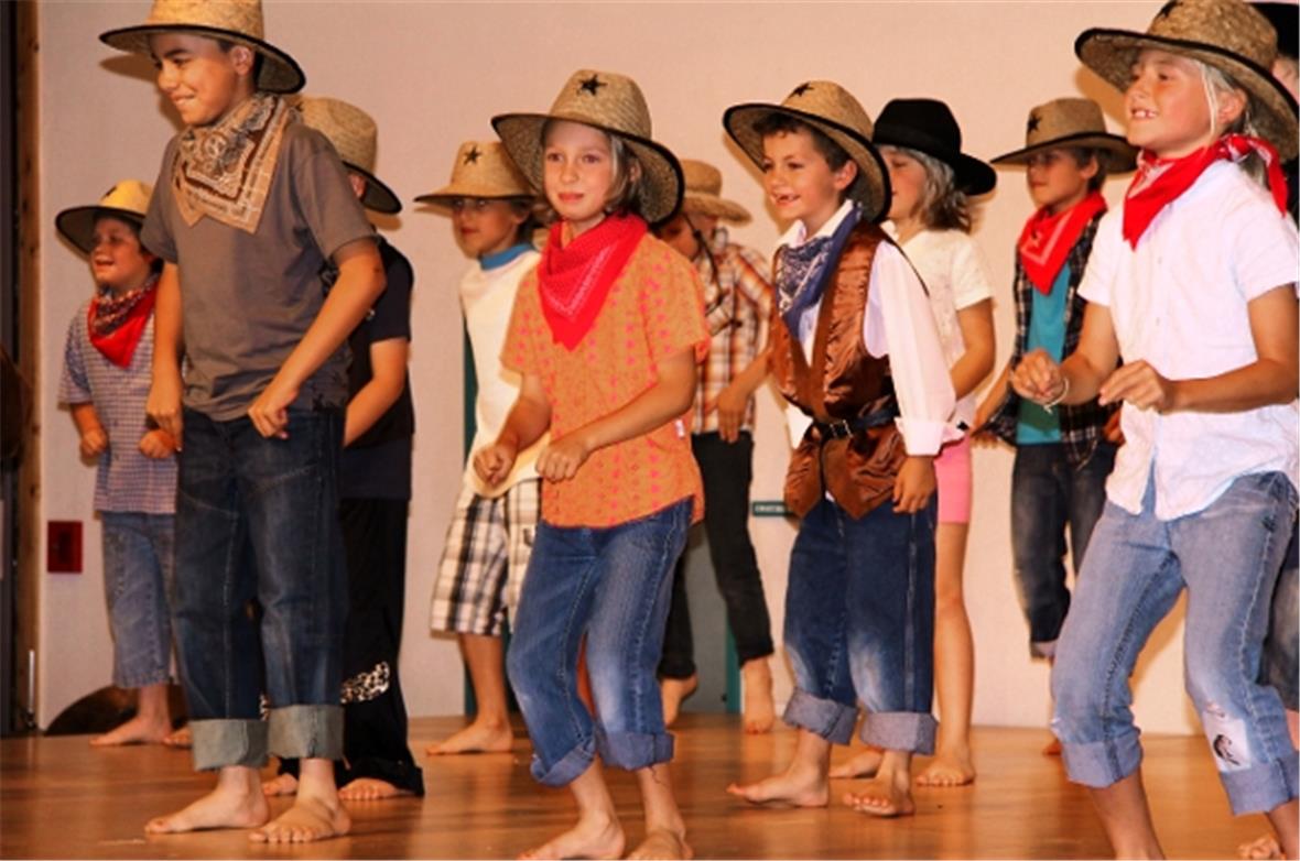 UnterhaltungskünstlerInnen während ihren Darbietungen