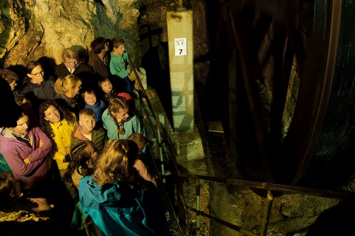 Unterirdische Mühlen in Le Locle.