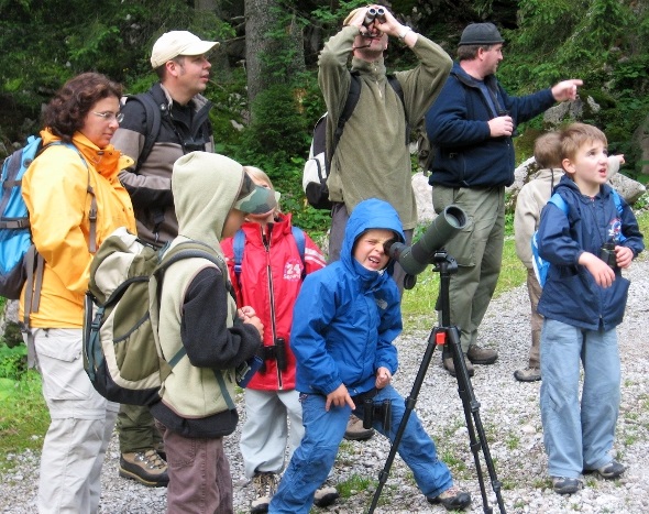 Unterwegs mit dem Wildhüter, Peter Schwendimann, Juli 2008