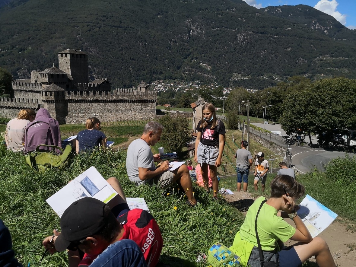 Urban Sketching Bellinzona.