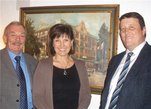 Urs Buri, Wilderswil, Therese Klossner, Reichenbach und René Schopfer, Gstaad