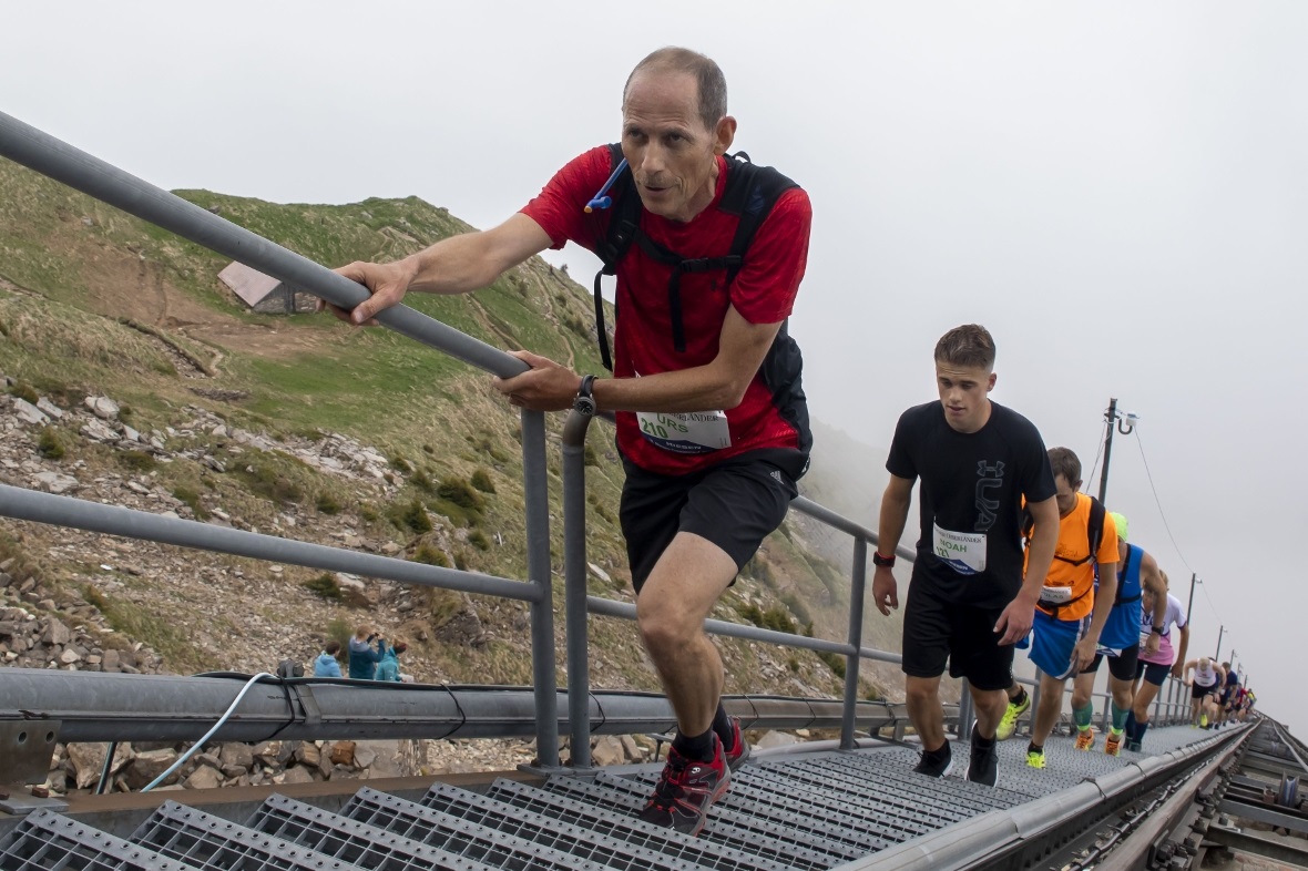 Urs Eng ging am Samstagmorgen an den Niesenlauf. Der Mountainbiker macht einmal ...