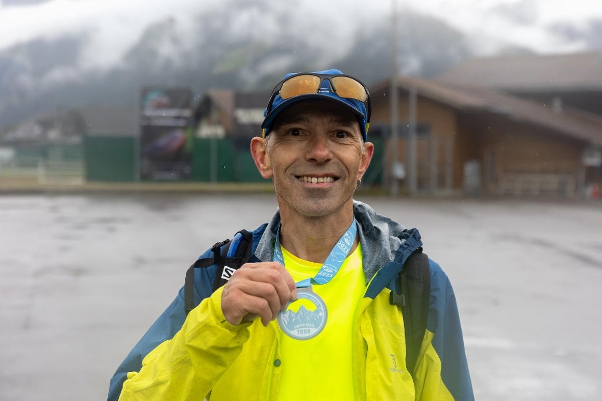 Urs Kühne, hatte Freude am Lauf.