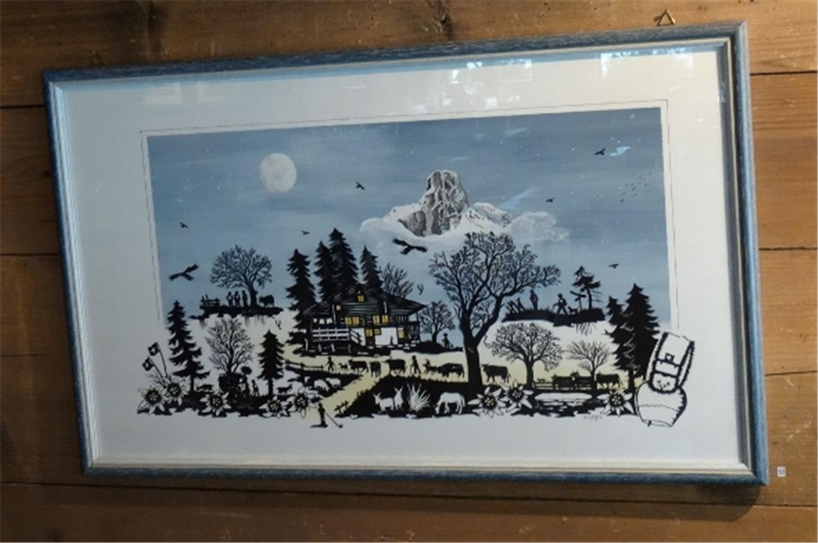 Ursula Regez, am Stockhorn (Alpaufzug).