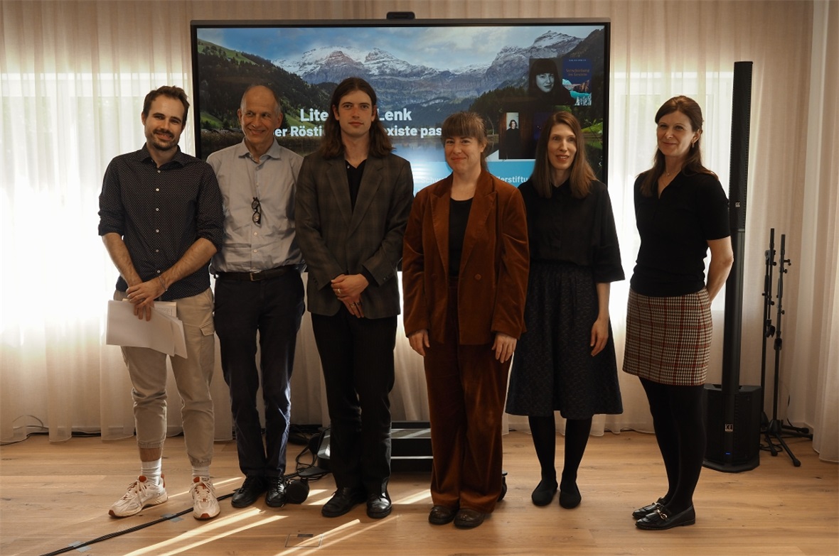 Valentin Kolly (Jurymiglied Suisse romande), Dominik Müller (Präsident der Jury ...