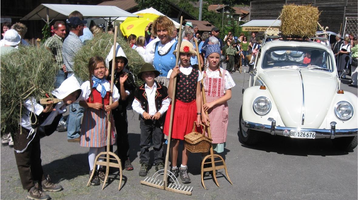 Viel Nostalgie am Kinderumzug.
