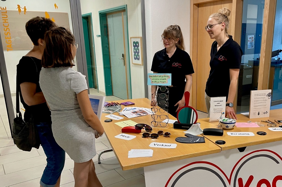 Viele Informationen und neue Eindrücke konnten sich die Schüler bei der Lehrstel...