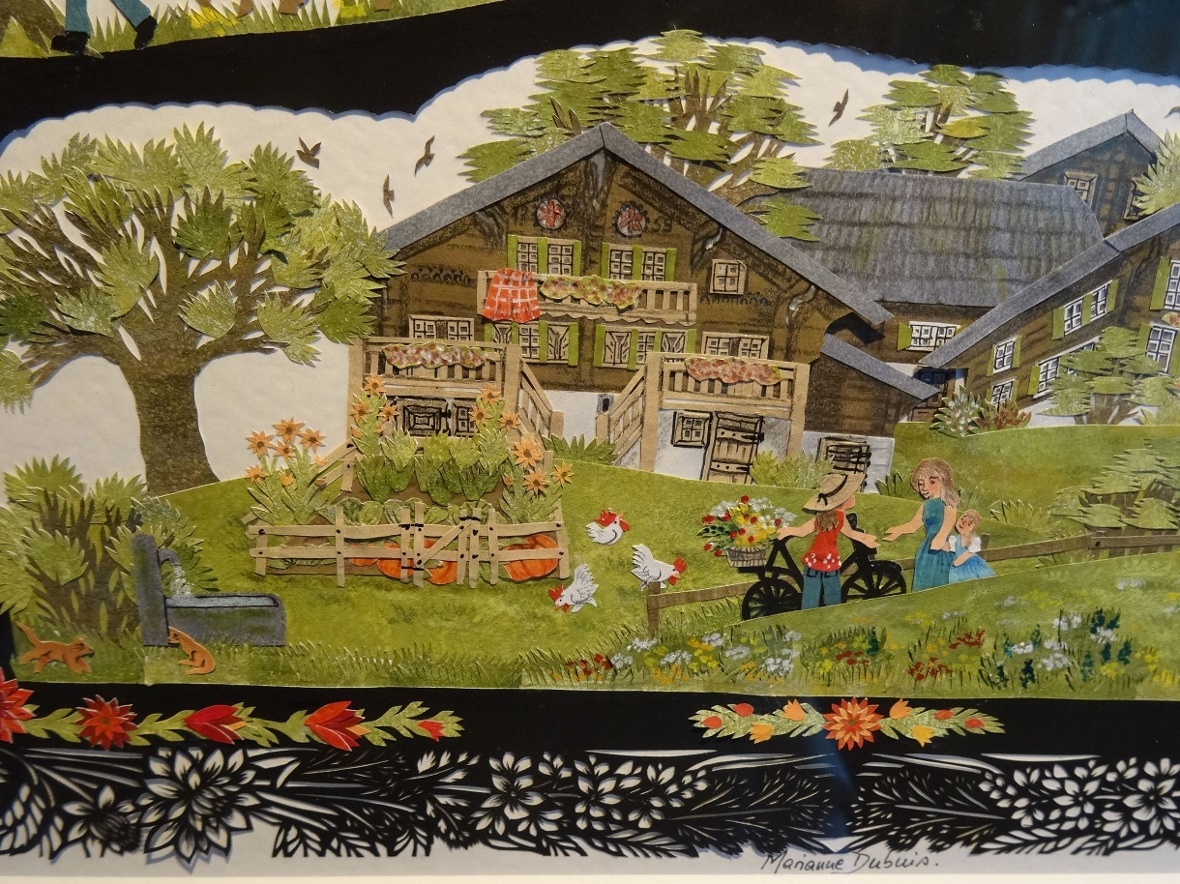 Vielfältige und witzige Details der Bilder laden zum genauen Beobachten ein.