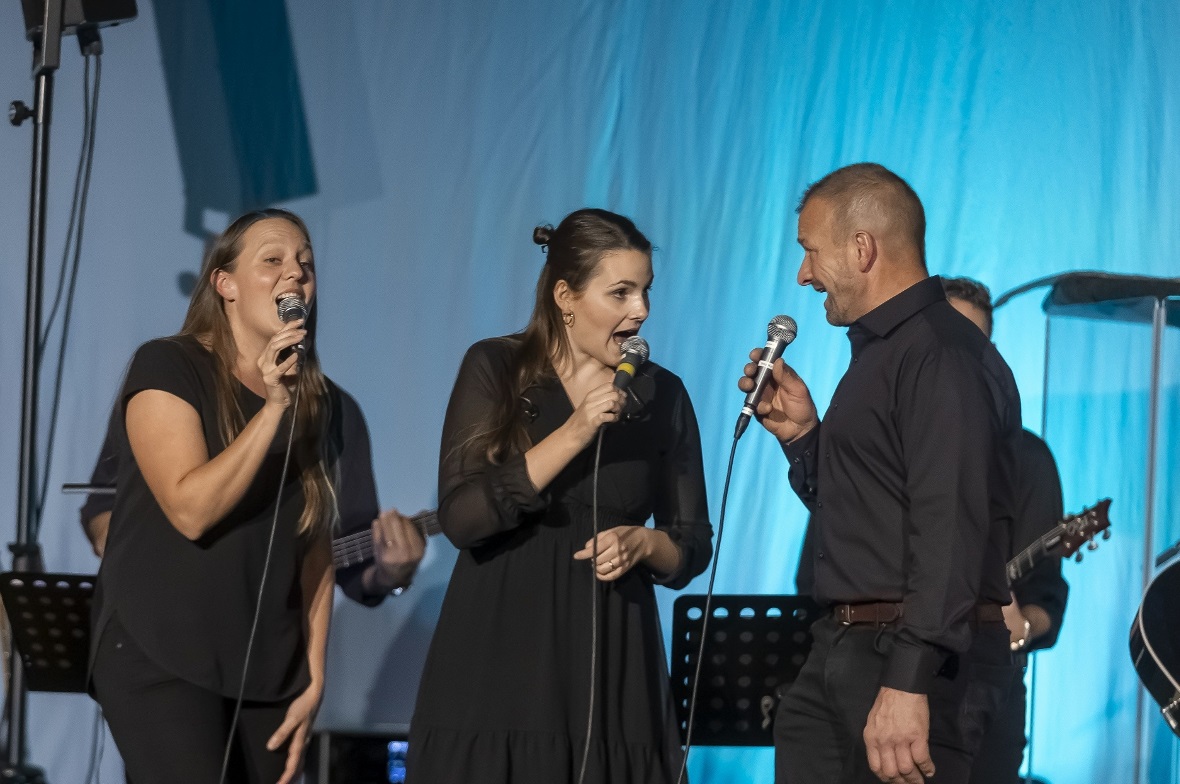 Vier Mal Powerstimmen: Stefan Blatti, Marianne Mani, Nadja Hertig und Andy Gafne...