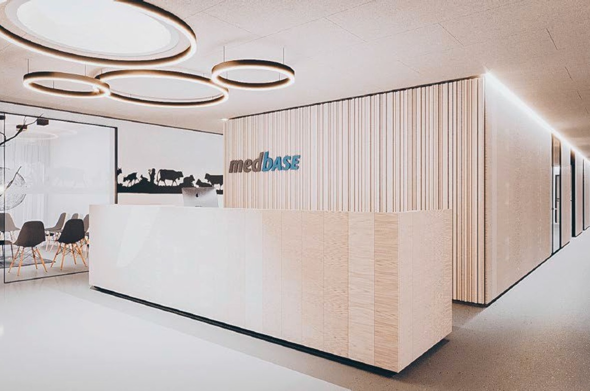 Visualisierung der Ärztepraxis.