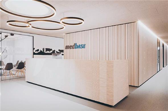 Visualisierung der Ärztepraxis.