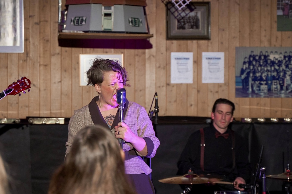 Voller Einsatz auch bei der Zugabe.