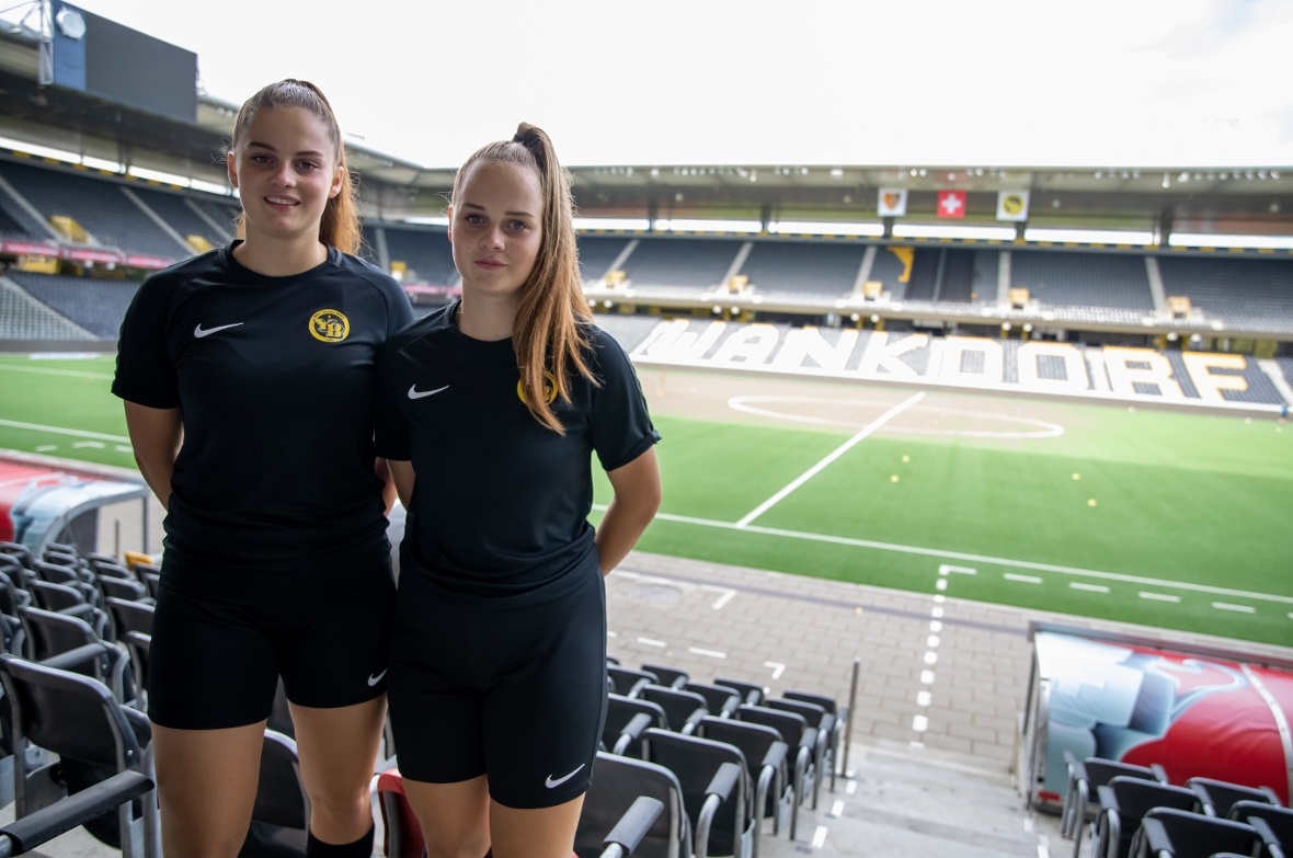 Von hier oben hat es die beste Sicht aufs Feld.