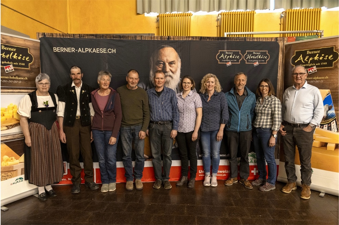 Von links: Heidi und Albin Siegfried (Lenk, Wengiberg), Hedi und Ueli Tritten (L...