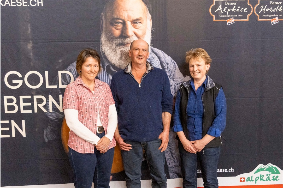 Von links: Silvia Hehlen (Erlenbach, Unteres Heiti), Hansjürg Siegenthaler (Ober...