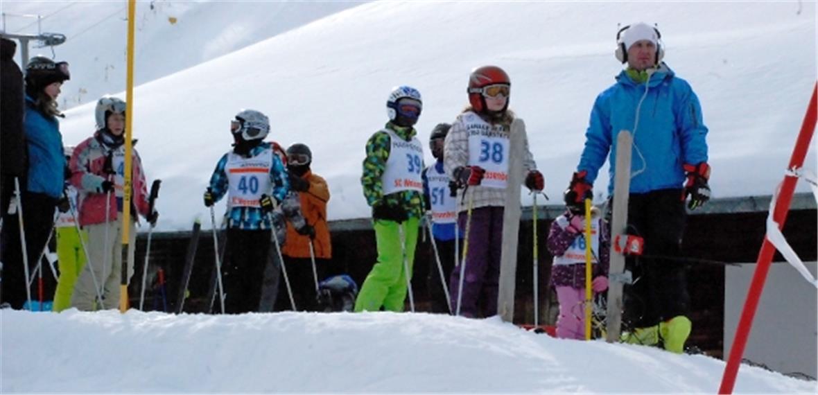 Vor dem Start der Kategorien 3–7.