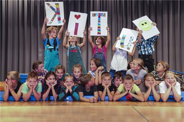 Vorstellung der KITU-Kinder.