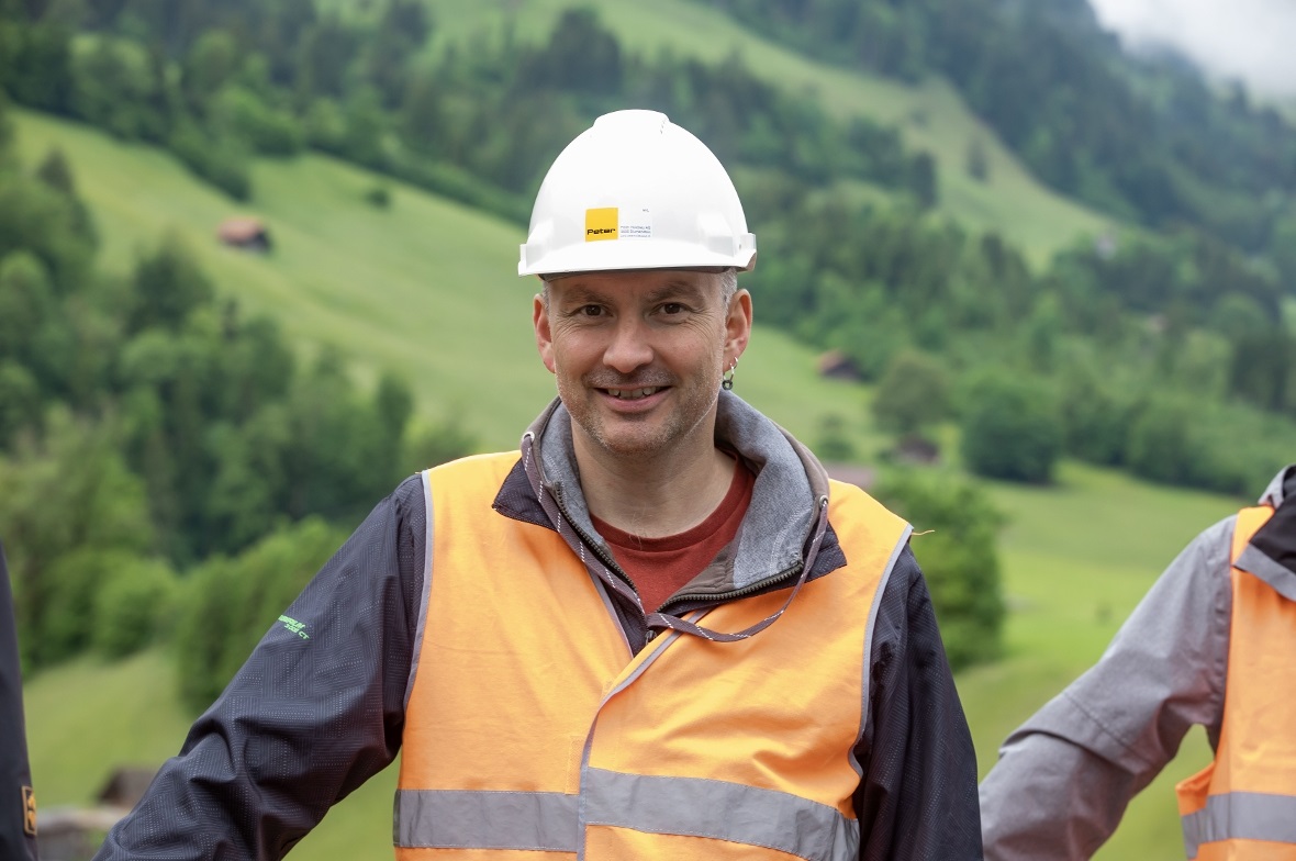 Walter Klossner, Bauverwalter Erlenbach ist sehr dankbar, sind die Leute von Erl...