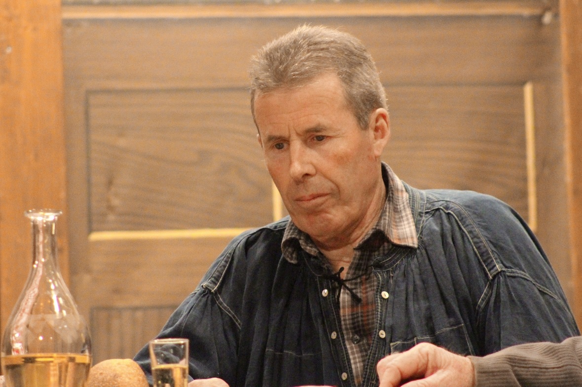 Walter Messerli als der Viehändler «Haiseli».