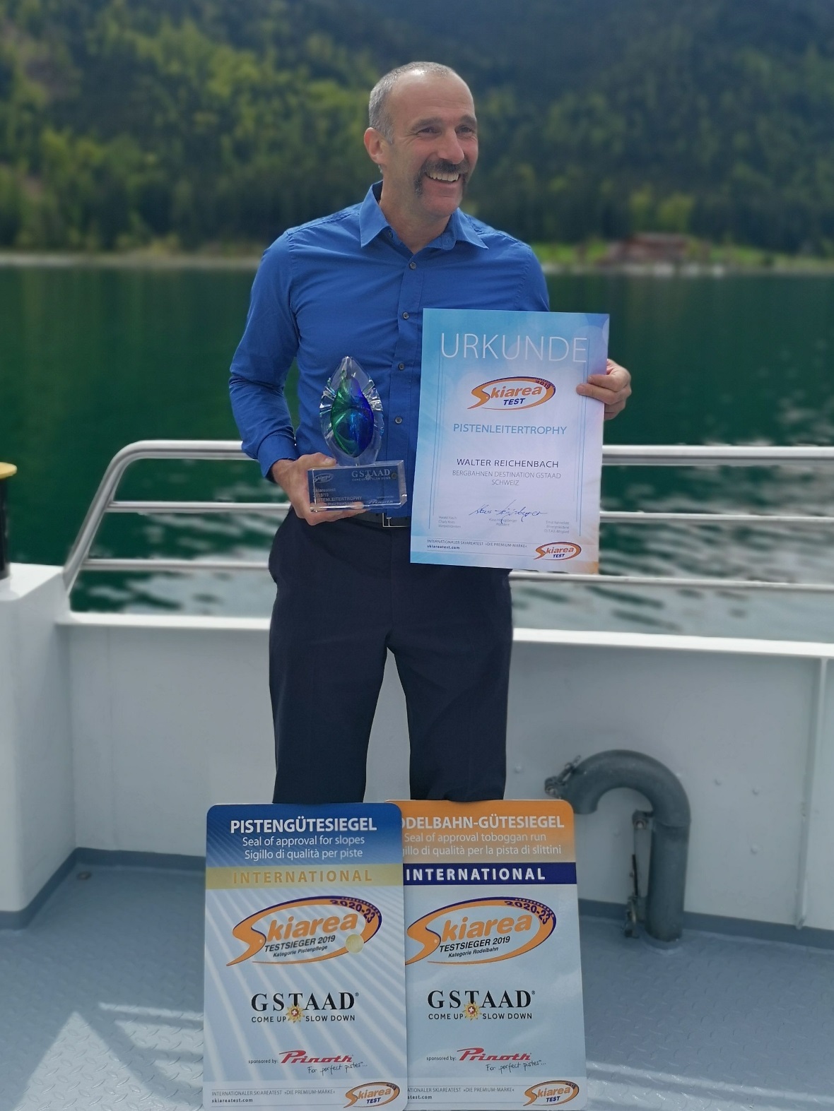 Walter Reichenbach - Pistenleitertrophy.