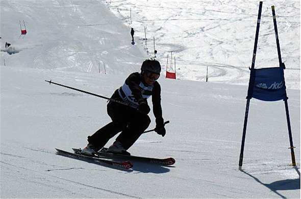 Walter Rieder in seinem Element