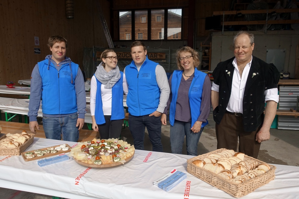 Walter und Heidi Gobeli offerierten mit Patrick, Annina und Simon ein herrliches...