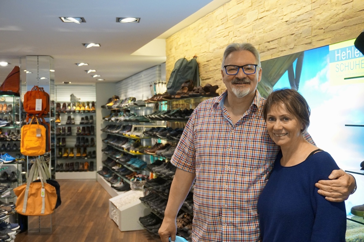 Walter und Marlene Hehlen: Umsatzerwartungen auch dank Shop-In-Gutscheinen übert...