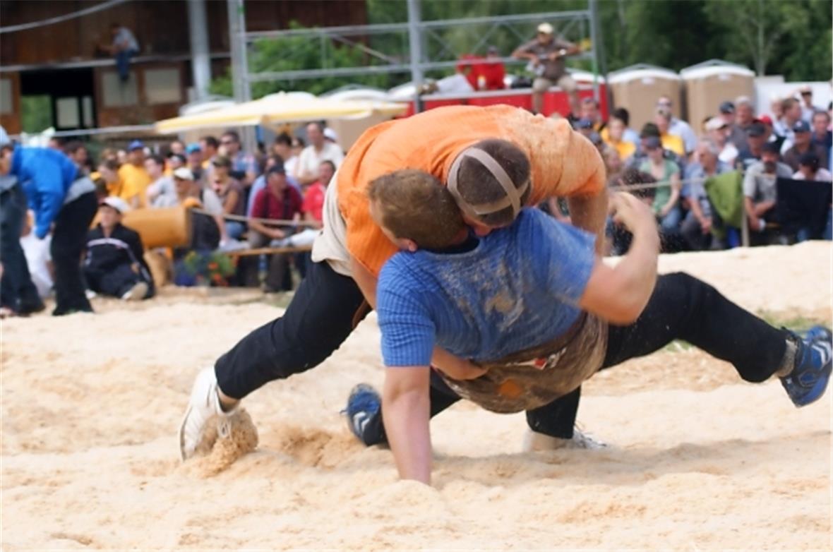 Wampfler–Wüthrich Beat Wampfler sieht hier wie der sichere Sieger aus. Der Schan...