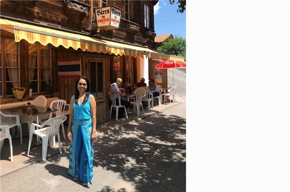 Wang Kropf freut sich auf Gäste von nah und fern.