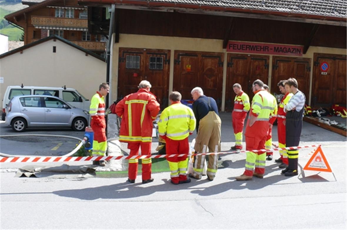 Was ist bei einem Chemieunfall zu tun.