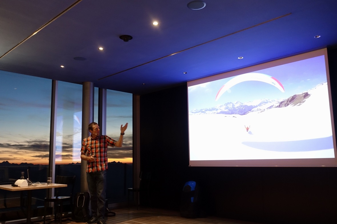 «Höhenflüge» auf dem Niesen mit dem Adler von Adelboden