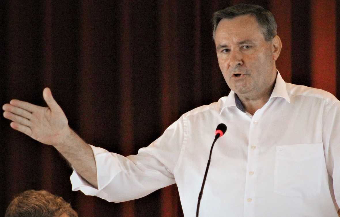 Wegweisende Themen, auch für die gesamte Schweiz, bewegten Ständerat Werner Salz...