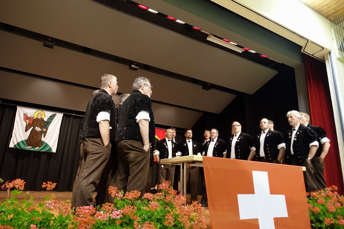 Welch eine Freude und Wohltat, dem Jodlerklub St. Stephan nach langer Zeit wiede...