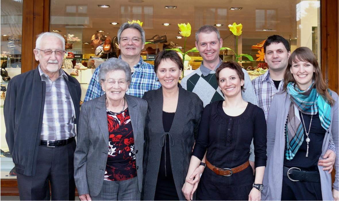 Werner und Klara Hehlen, Walter und Marlene Hehlen, Tom Moser und Nathalie Hehlen, Mario Hehlen und Andrea Wüthrich.