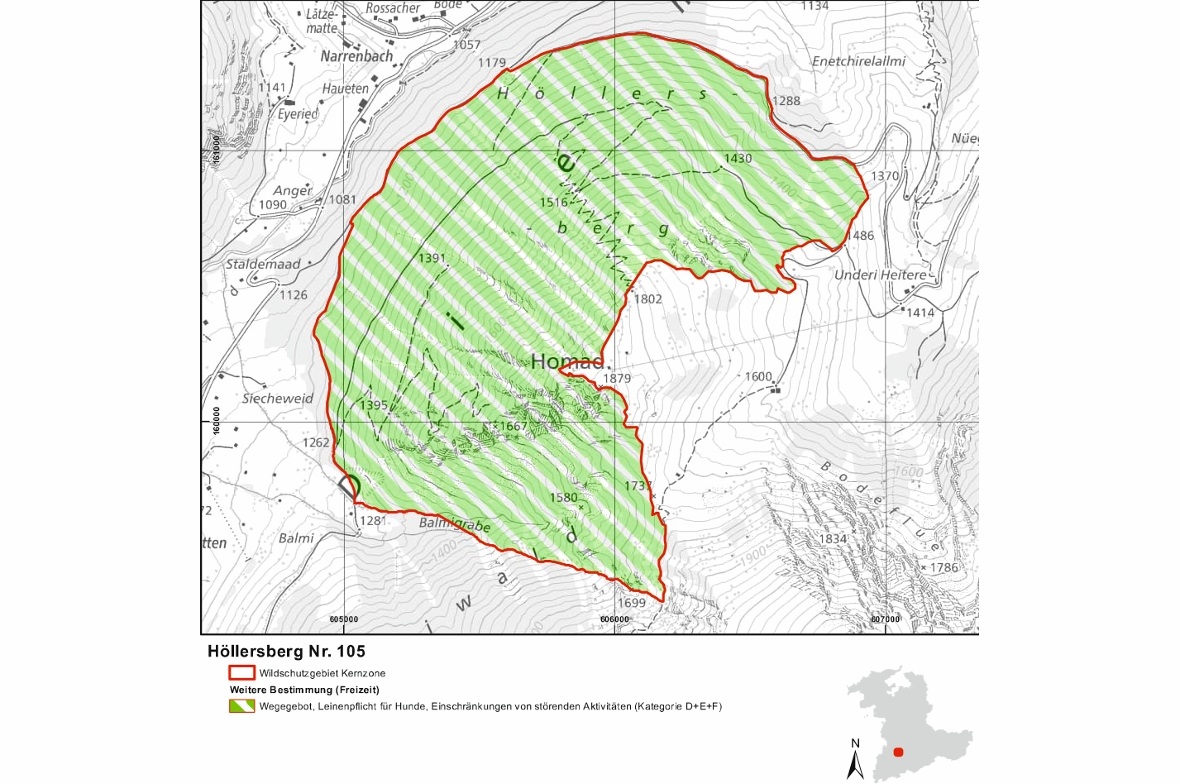 Wildschutzgebiet Höllersberg Nr. 105