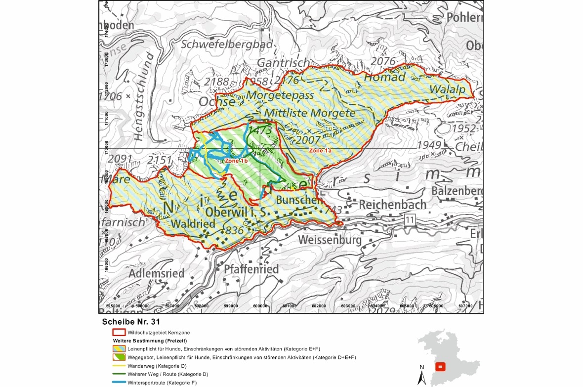 Wildschutzgebiet Scheibe Nr. 31