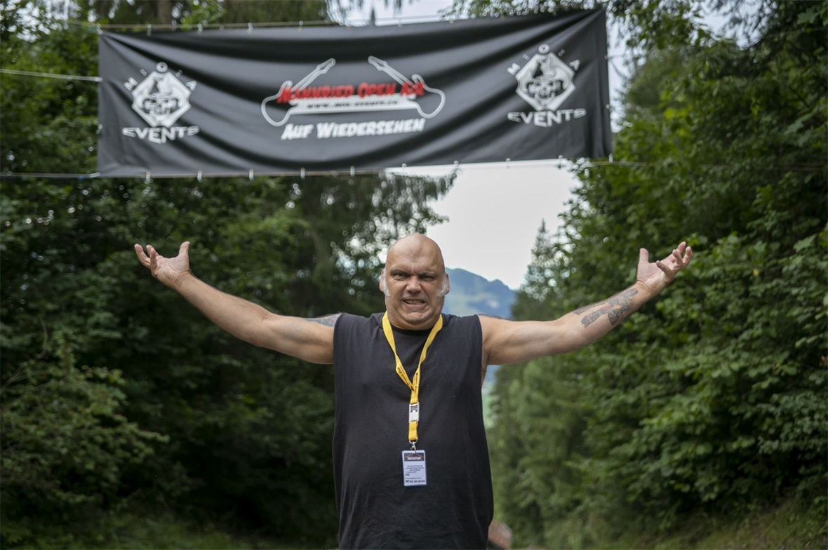 Willkommen in Mannried dachte sich Blaze Bayley.