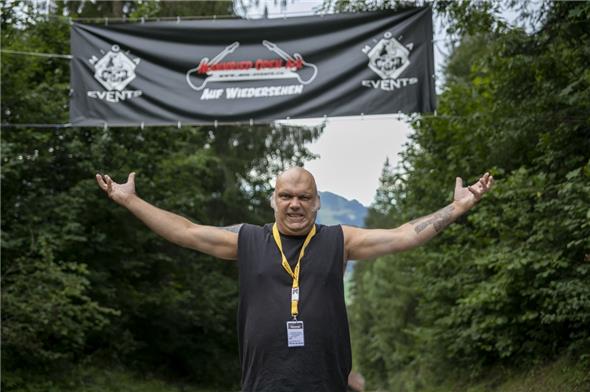 Willkommen in Mannried dachte sich Blaze Bayley.