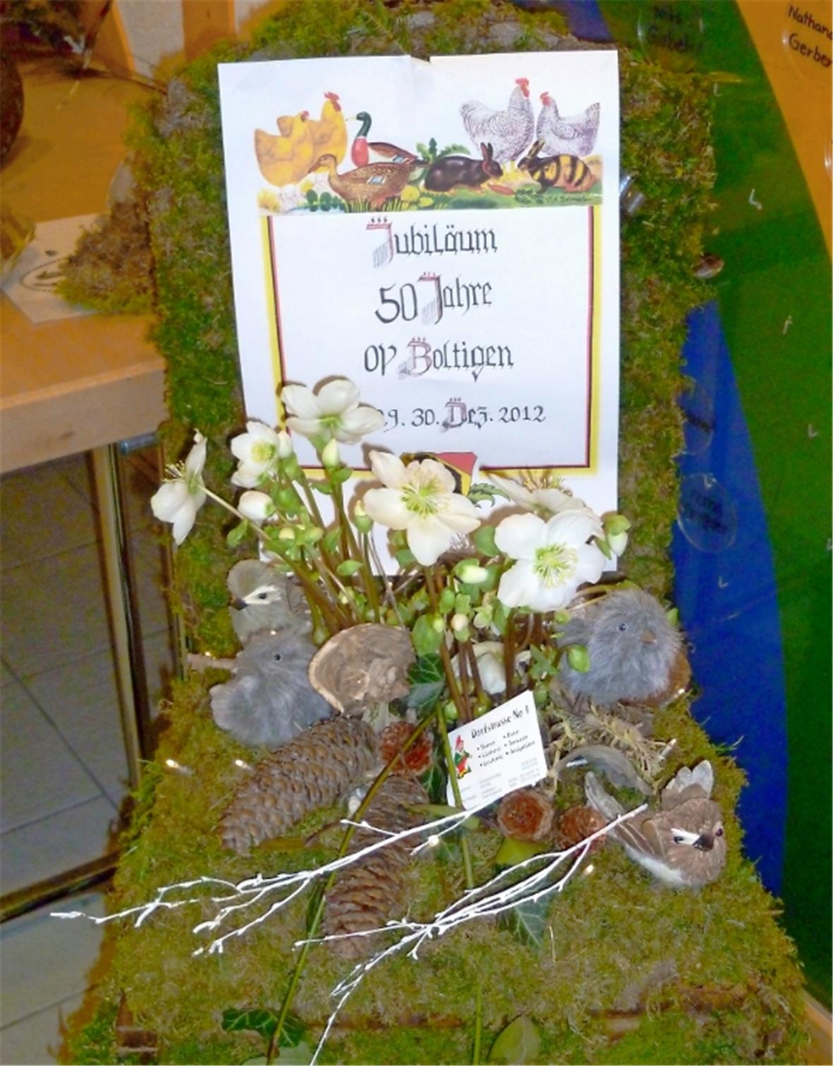 Willkommensgruss beim Eingang der Ausstellung.