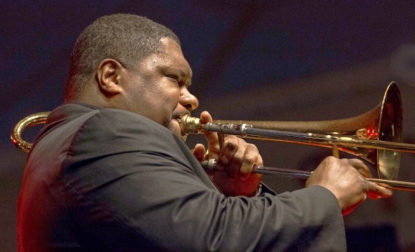 Wycliffe Gordon: Der Weltstar vergoldete das silberne 25-Jahr-Jubiläum der Jazz Tage Lenk.